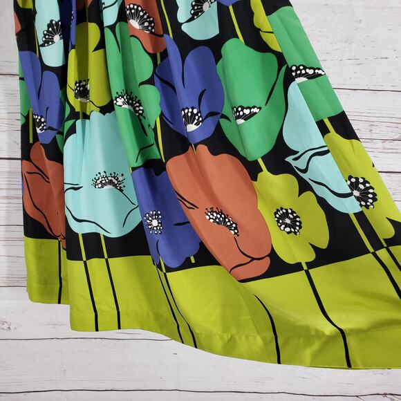 Anthropologie Multicolor Pavot Halter Dress by James Coviello Size Small - Picture 4 of 12